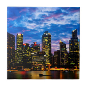 Downtown core tile