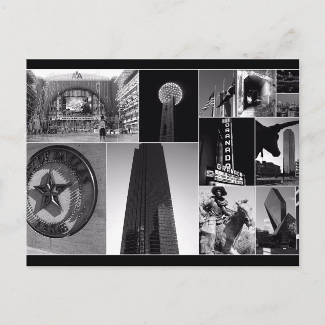 Downtown Dallas, Texas Postcard (Front)