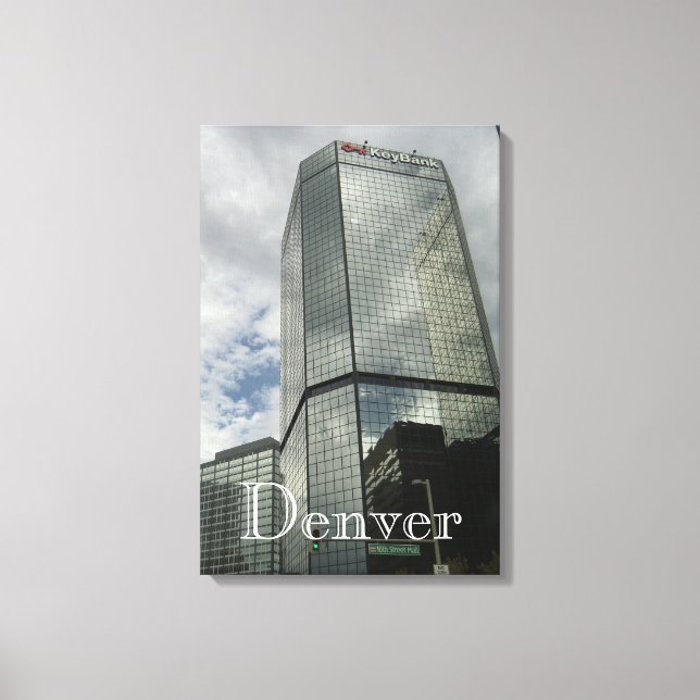 Downtown Denver Wrapped Canvas (Front)
