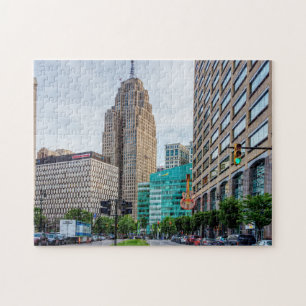 Downtown Detroit Jigsaw Puzzle