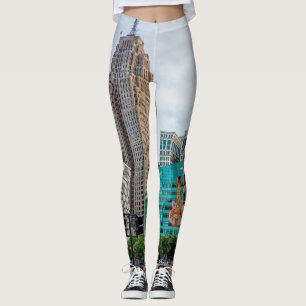 Downtown Detroit Leggings