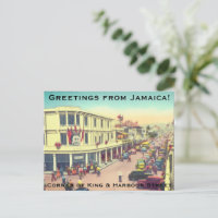 Downtown Kingston, Jamaica (Harbour Street) BWI