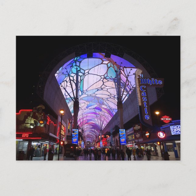 Downtown Las Vegas #3 Postcard (Front)