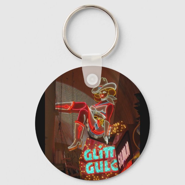 Downtown Las Vegas Key Ring (Front)