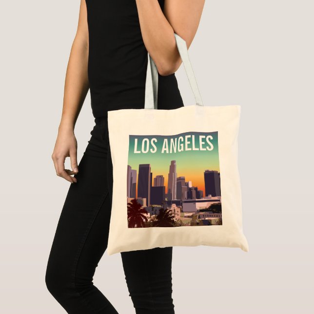 Downtown Los Angeles - Customisable Image Tote Bag (Front (Product))