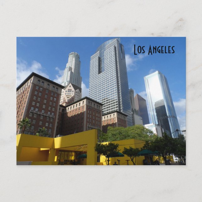 Downtown Los Angeles Postcard (Front)