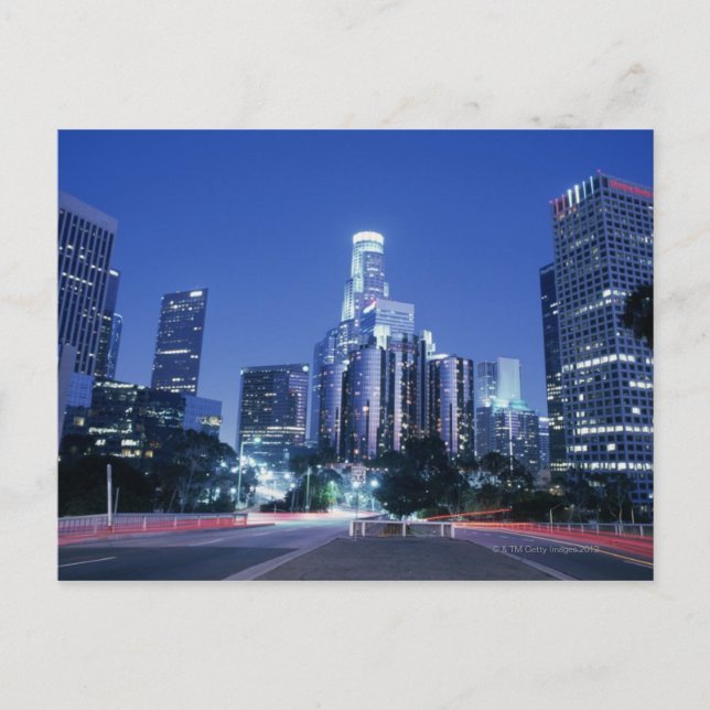 Downtown Los Angeles Postcard (Front)