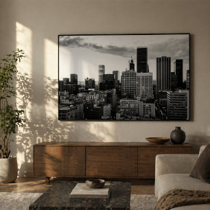Downtown Los Angeles Skyline Cityscape Poster