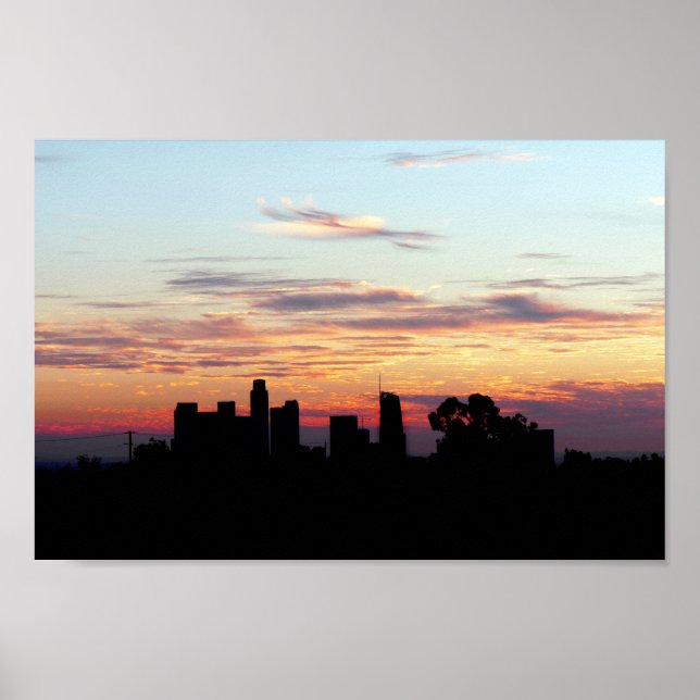 Downtown Los Angles Poster (Front)