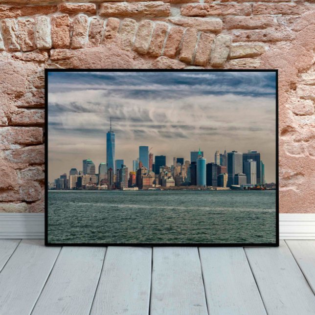 Downtown Manhattan View, Scenic photography Poster (Creator Uploaded)
