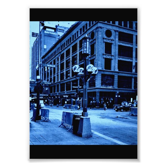 Downtown Minneapolis Photo Print (Front)