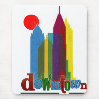 downtown mouse pad