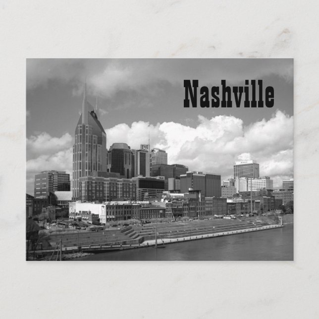 Downtown Nashville Postcard (Front)