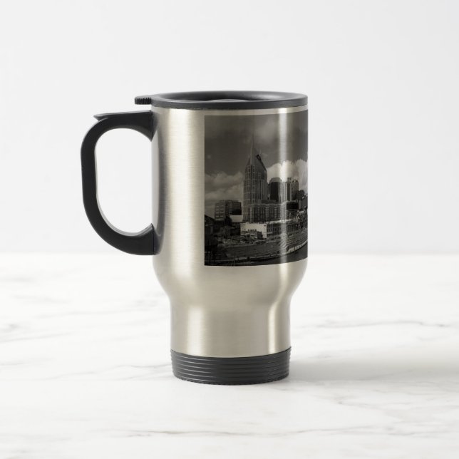 Downtown Nashville Travel Mug (Left)