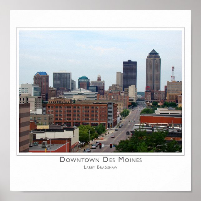 Downtown Of The Monks Poster (Front)