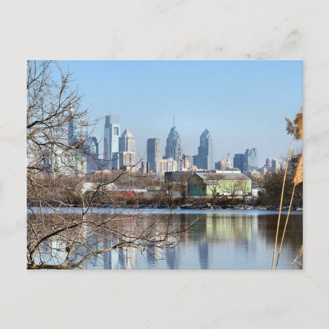 Downtown Philadelphia Postcard (Front)