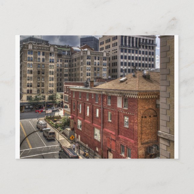 Downtown Rochester Postcard (Front)