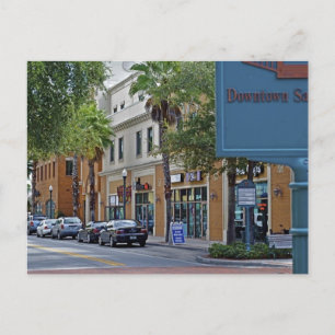 Downtown Safety Harbour Postcard