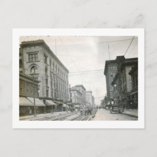 Downtown Scene, Denver 1905 Vintage Postcard