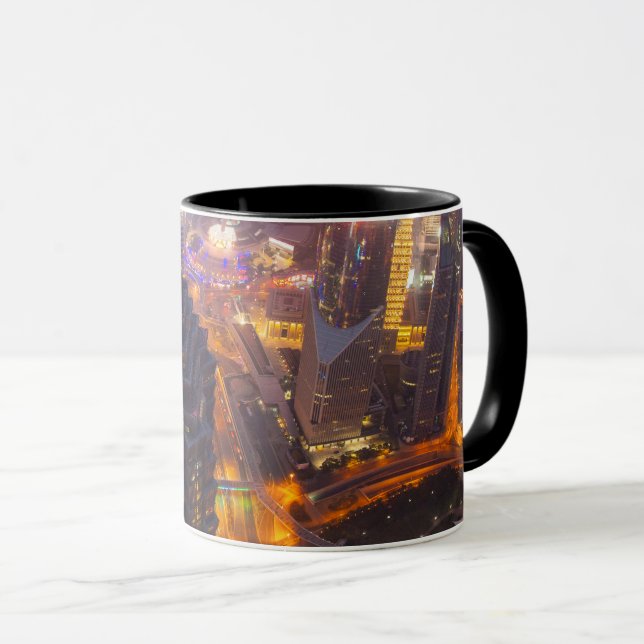 Downtown Shanghai City Mug (Front Right)