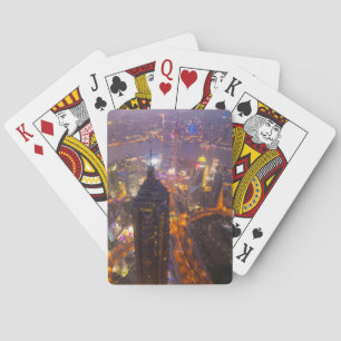 Downtown Shanghai City Playing Cards