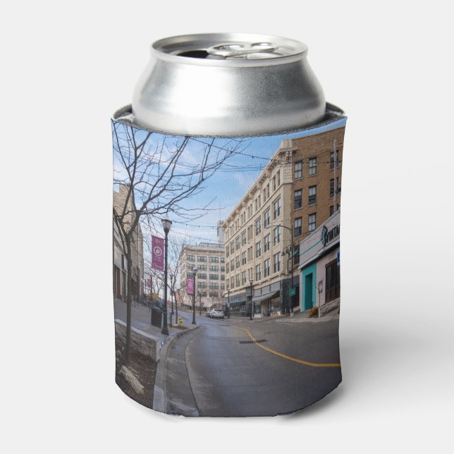 Downtown Springfield Can Cooler (Can Front)