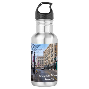 Downtown Springfield Stainless Steel Water Bottle