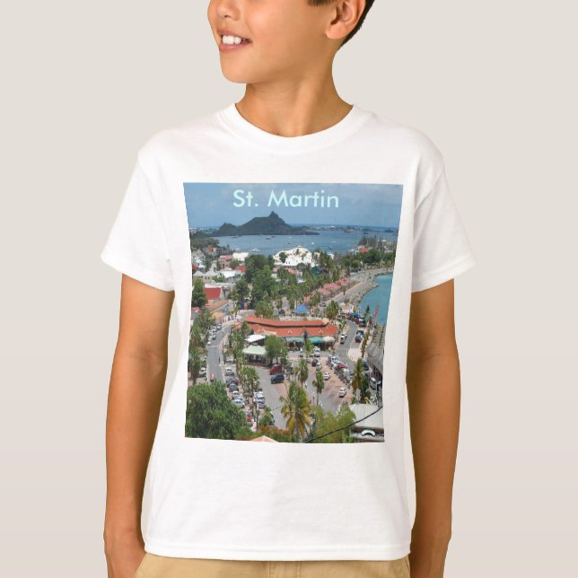 Downtown St. Martin T-Shirt (Front)