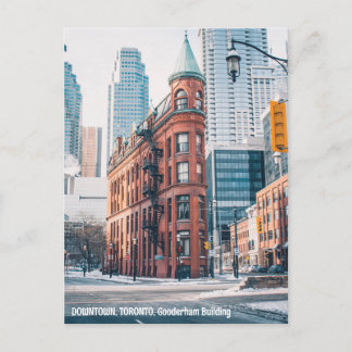 DOWNTOWN, TORONTO, Gooderham Building Postcard
