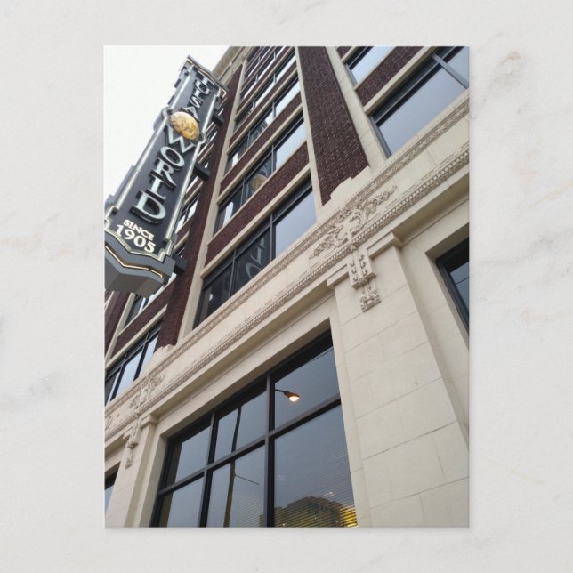 downtown Tulsa Oklahoma Postcard (Front)