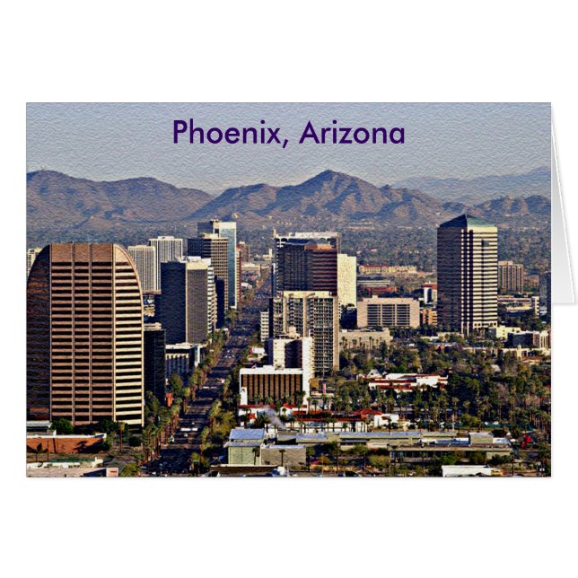 Downtown View of Phoenix, Arizona (Front Horizontal)