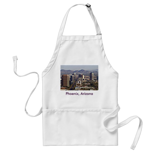 Downtown View of Phoenix, Arizona Standard Apron (Front)
