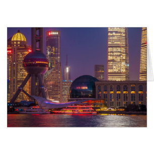 Downtown waterfront shanghai, China