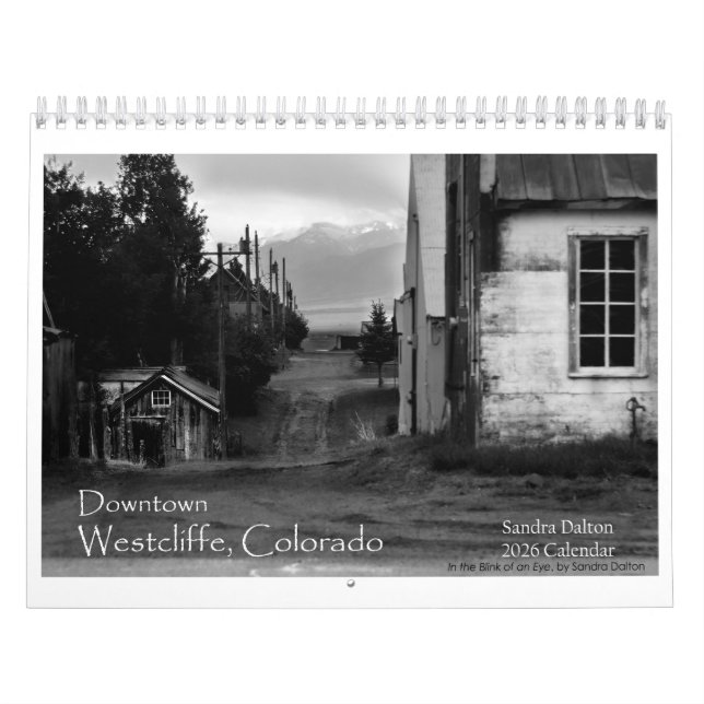 Downtown Westcliffe, Colorado - 2026 Calendar (Cover)