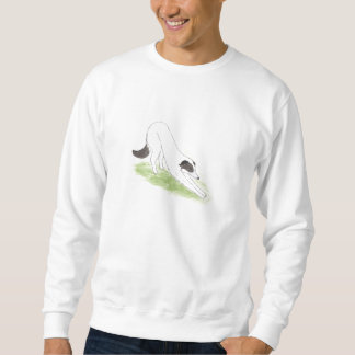 Downward Facing Dog pose Yoga Sweatshirt