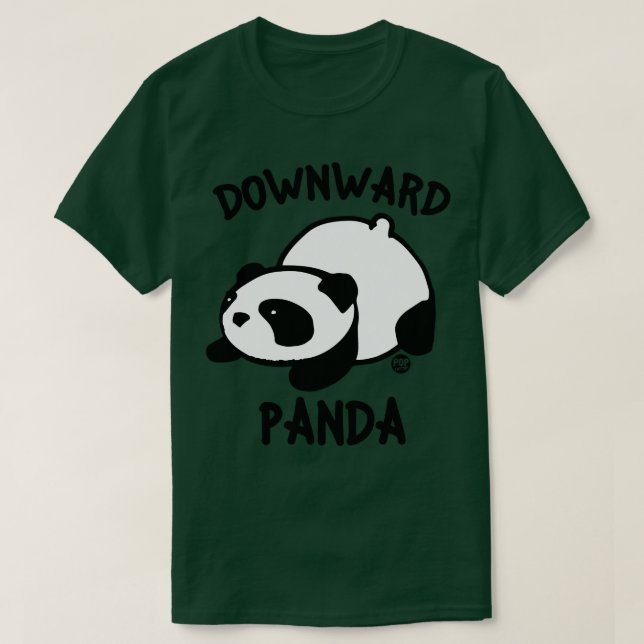 DOWNWARD PANDA T-Shirt (Design Front)