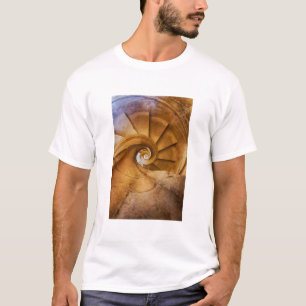 Downward spirl staircase, Portugal T-Shirt