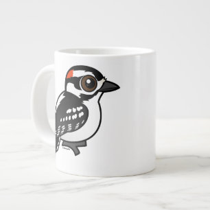 Downy Woodpecker Large Coffee Mug