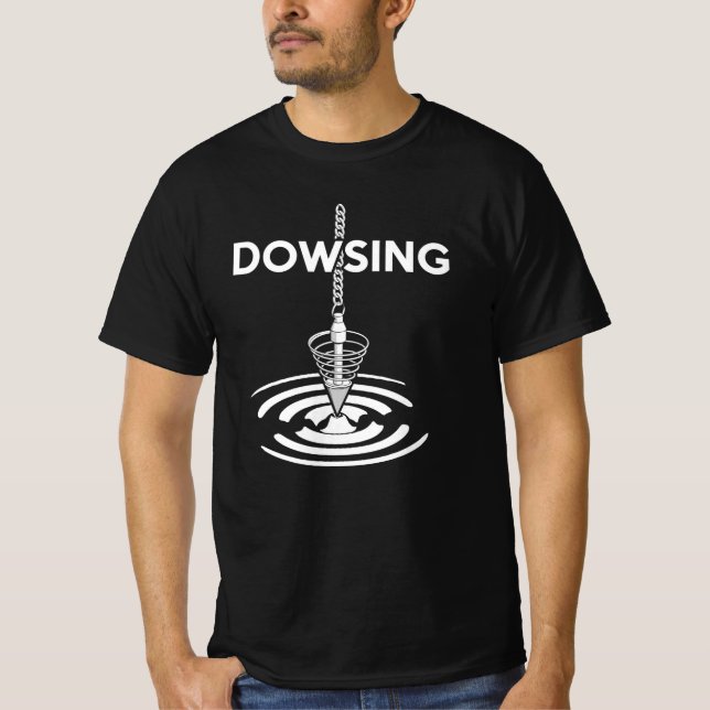 Dowsing Water divining T-Shirt (Front)