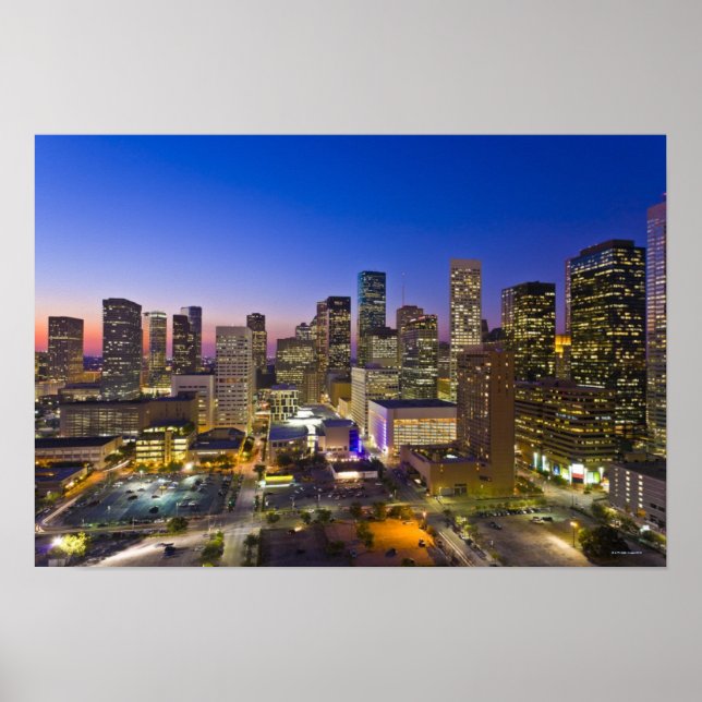 Dowtown Houston Poster (Front)