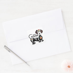 Doxi Power Square Sticker