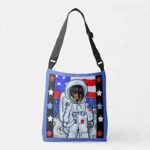 DOXIE ASTRONAUT CROSSBODY BAG
