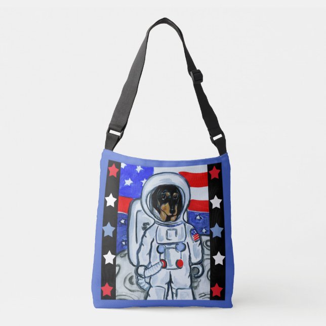 DOXIE ASTRONAUT    CROSSBODY BAG (Front)