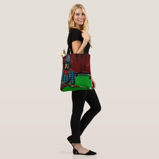 DOXIE BILLIARDS     TOTE BAG (On Model)