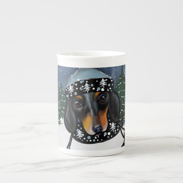 DOXIE  BONE CHINA MUG (Front)