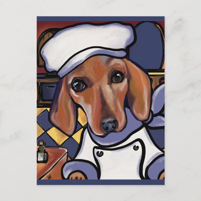 DOXIE CHEF    POSTCARD (Front)