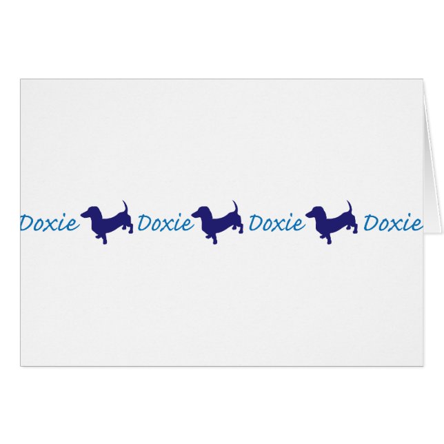 Doxie/Dachshund (Front Horizontal)