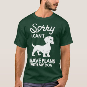 Doxie Dachshund Dog Puppies Owner Lover _12 T-Shirt