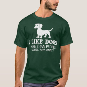 Doxie Dachshund Dog Puppies Owner Lover T-Shirt