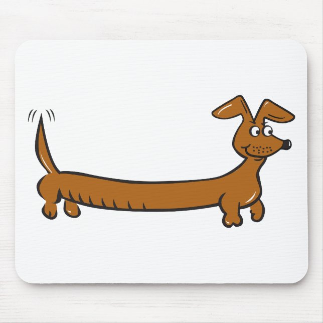 Doxie Dachshund Mouse Pad (Front)
